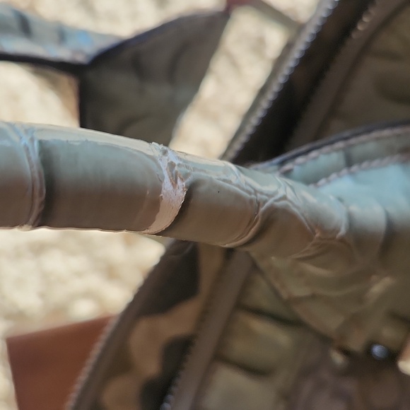 Guess Y2K green bag with bling "G" snap - Picture 12 of 16